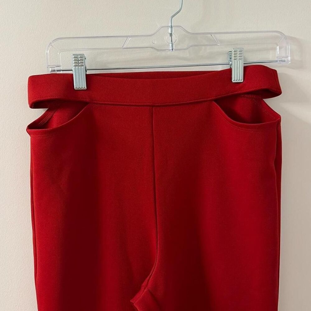 Wild-fable Women's Red Trousers